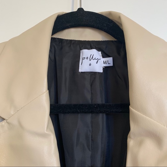 Princess Polly leather blazer - Picture 4 of 5